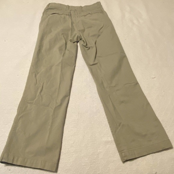 Old Navy Khaki Pants Mens Size 30 X 32 Brown Twill Straight Leg Classic - Picture 14 of 16